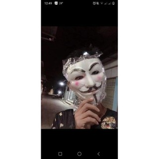 mặt nạ hacker ( hoá trang Halloween)