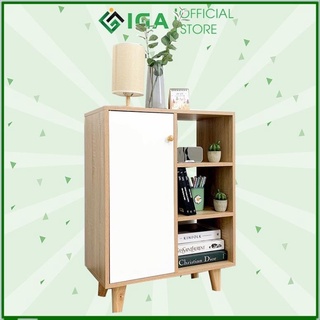 Tủ đồ, Kệ đa năng Decor phòng khách, 3 tầng 1 hộc tủ