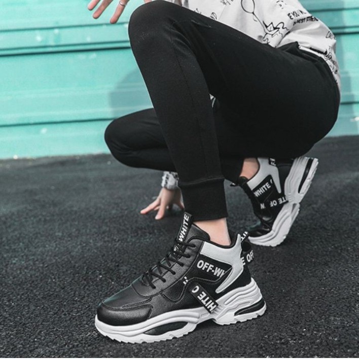 Giảm 50% Giày Thể Thao Nam off white⚡FREESHIP⚡màu Trắng Đen cao cấp phong cách Hàn Quốc giá bao rẻ | BigBuy360 - bigbuy360.vn