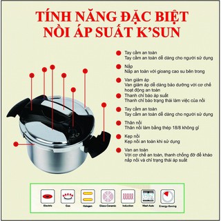 Nồi Áp Suất K'Sun BA-2686 4L