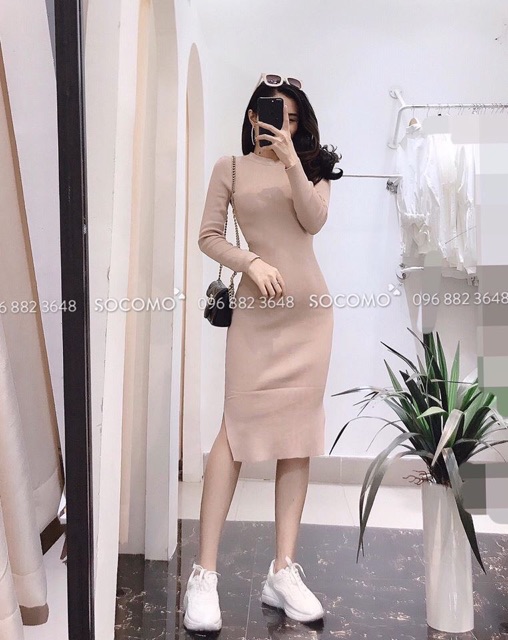 VÁY LEN BODY CỔ TRÒN MS12109 | BigBuy360 - bigbuy360.vn