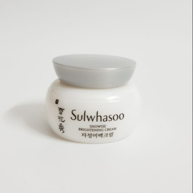 Lọ Kem Dưỡng Trắng Bạch Sâm Sulwhasoo Snowise Brightening Cream Mini 5ml