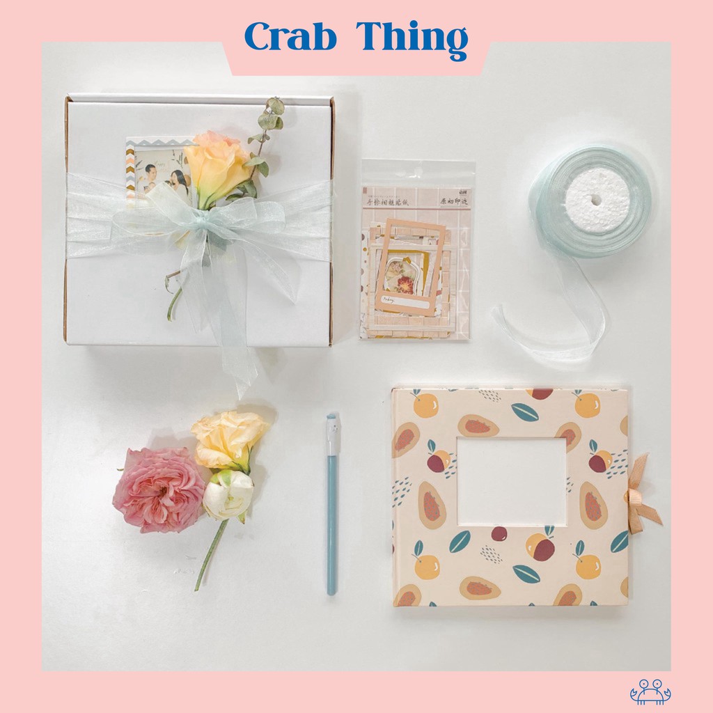 Hộp quà tặng 08/03 Crabit - Mint Ribbon Box - 199K [GIÁ TẬN XƯỞNG]