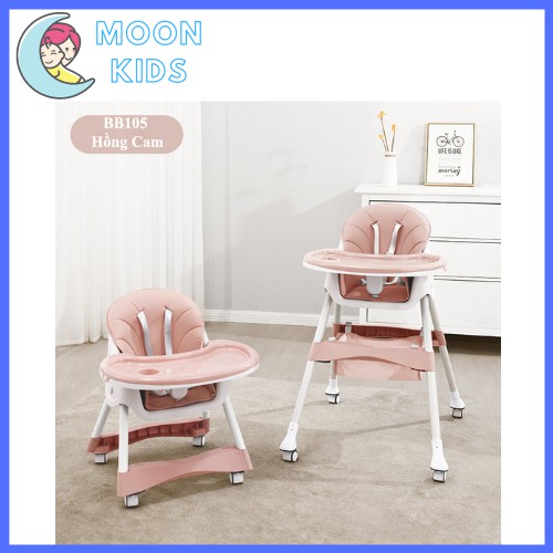 [Có Bánh Xe] Ghế Ăn Dặm Belly BaBy BB105 Full Phụ Kiện Phiên Bản Mới Nhất 2021- Umoo Bản nâng cấp