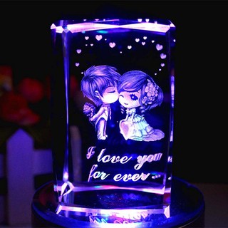 Quà lưu niệm pha lê cô dâu chú rể - Quà tặng sinh nhật -  [ MIỄN PHÍ GÓI QUÀ - TẶNG THIỆP ]