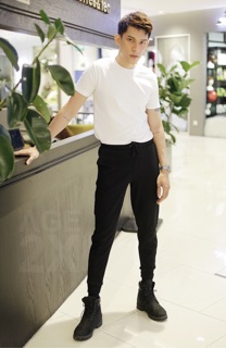Quần Jogger Thun Gân