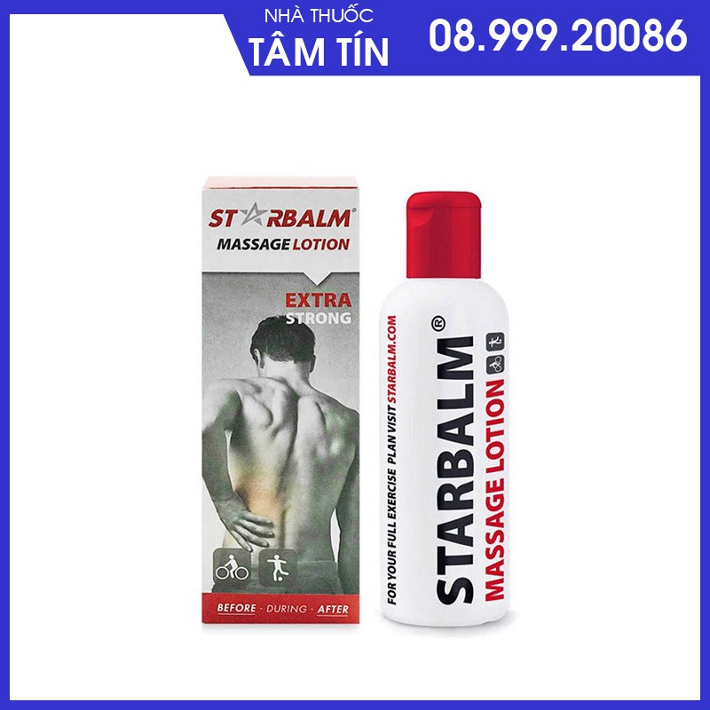 Kem Xoa Bóp Starbalm Massage Lotion 200ml