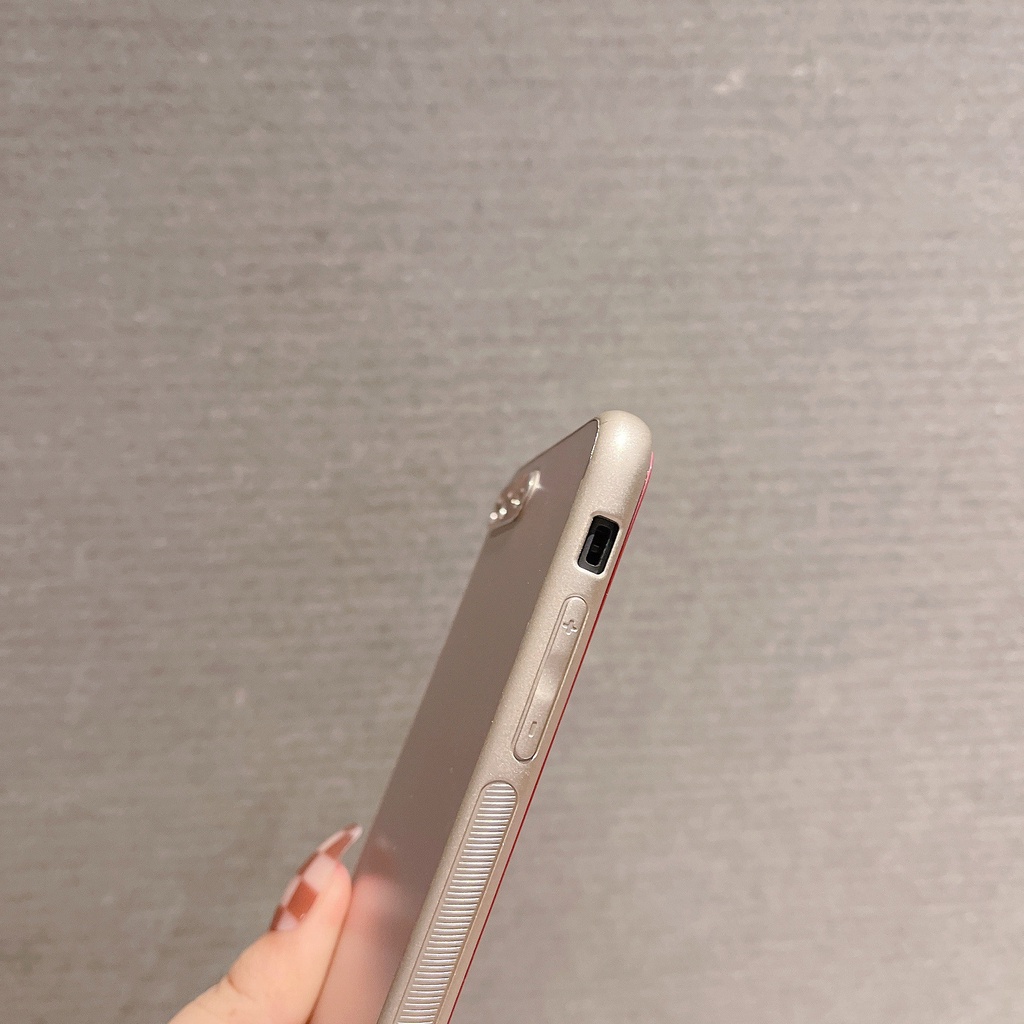 Ốp Điện Thoại Viền Kim Loại Bảo Vệ Ống Kính Máy Ảnh Cho for iPhone7p xsmax 7P xs xr