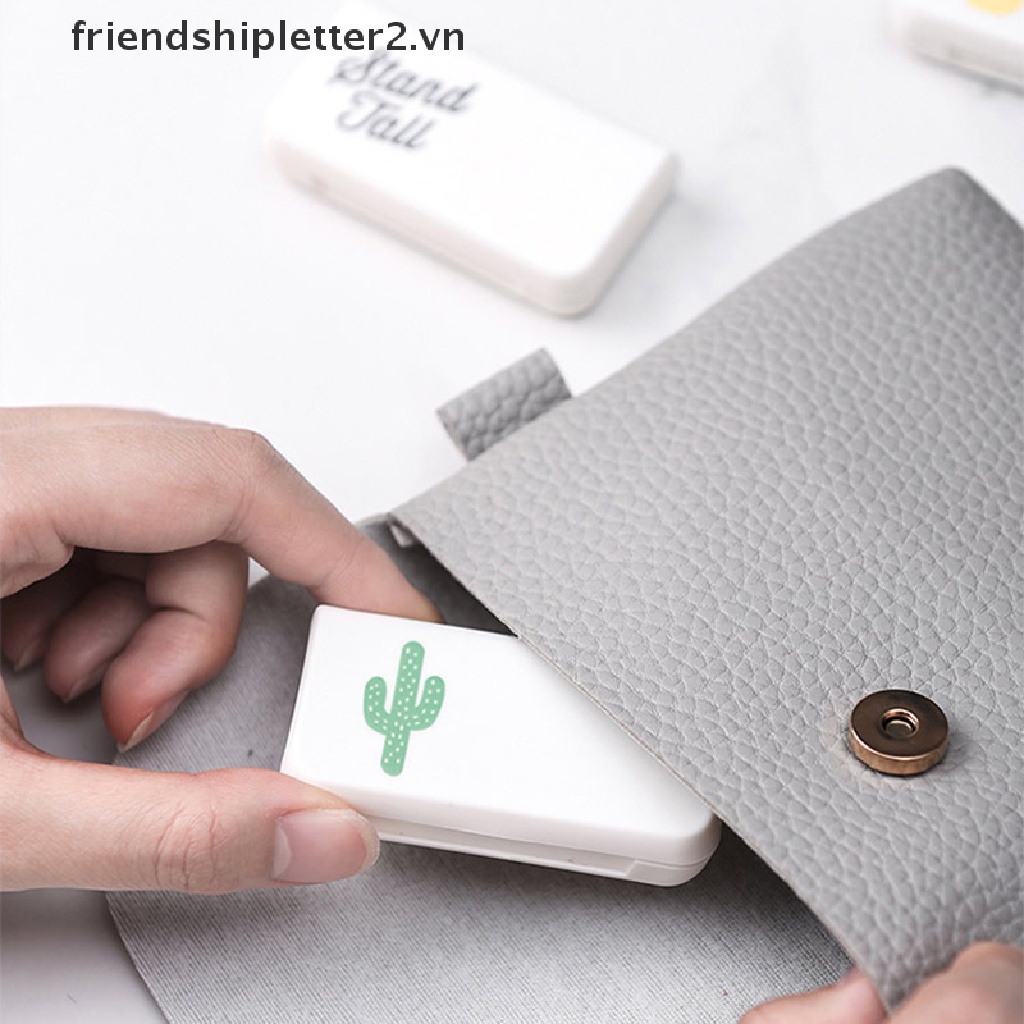 Hộp Đựng Thuốc mini Dễ Thương Xinh Xắn