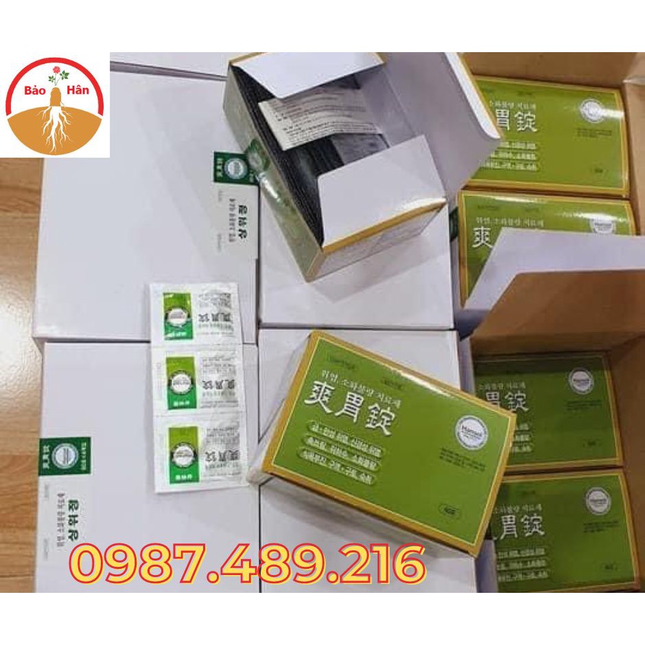 [SALE GIÁ SỈ] [ẢNH THẬT KÈM VIDEO] Viên Uống Dạ Dày Hansol Hàn Quốc