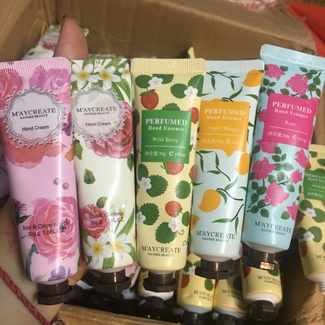 Combo 5 tuýp kem dưỡng tay Maycreate