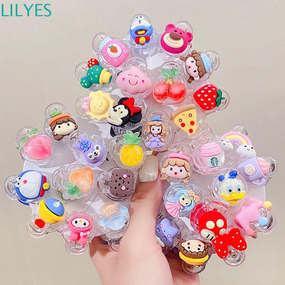 Kẹp Tóc Họa Tiết Trái Cây Hoạt Hình Đáng Yêu Cho Bé