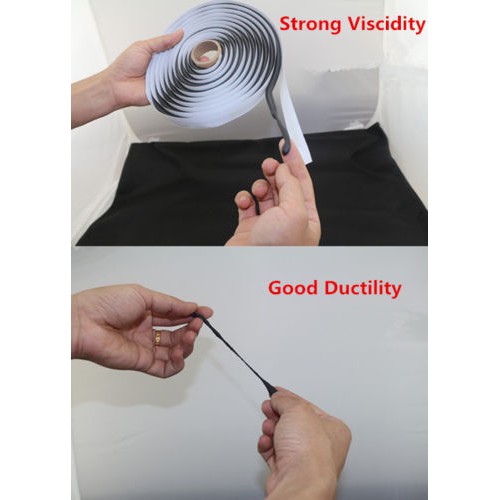 4m cao su Butyl đen dán sửa chữa cửa xe hơi