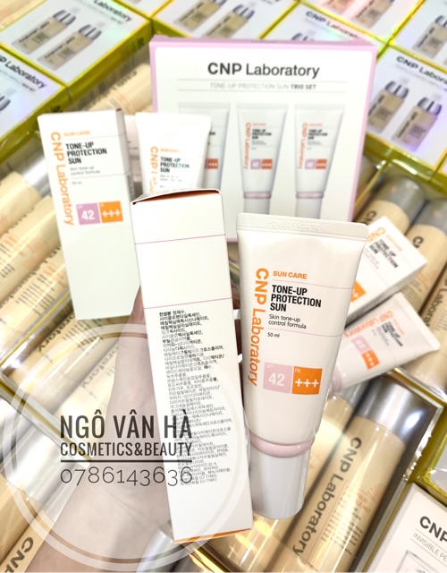 [CNP]Kem chống nắng nâng tone CNP Laboratory Tone-Up Protection Sun SPF42/PA+++