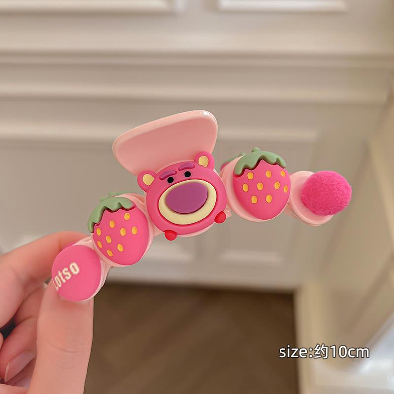 Kẹp Tóc Hình Gấu Hồng Dễ Thương Thời Trang 2022