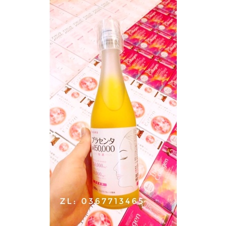 Nước Uống Nhau Thai Cừu FRACORA PLACENTA  Nhật Bản