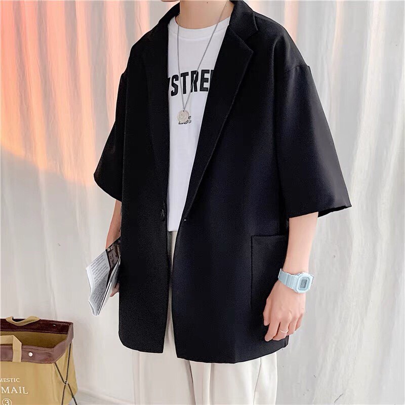 Áo blazer cộc tay nam nữ - áo vest lửng unisex phong cách Hàn Quốc-PANDO  AV051 | BigBuy360 - bigbuy360.vn