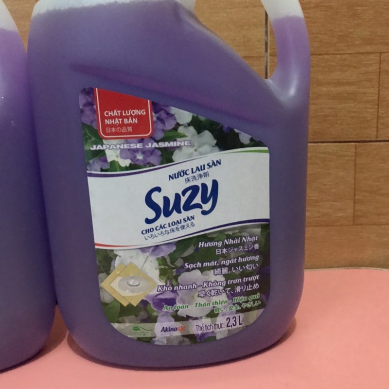 Nước lau sàn Suzy hương lài 2,3 lít