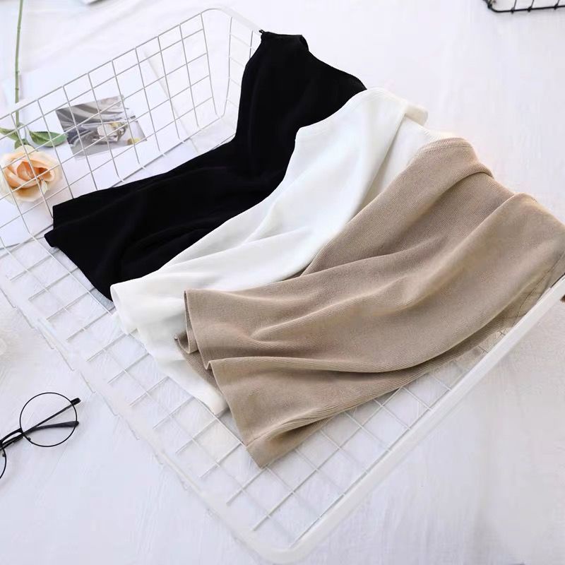 Áo Thun Không Tay Cổ Tròn Màu Đen Thời Trang Mùa Hè Dành Cho Nữ