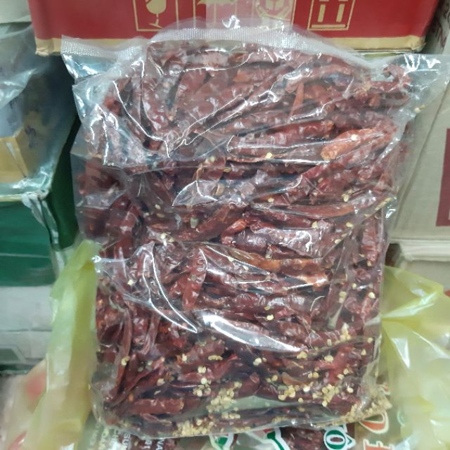 Ớt Khô Nguyên Trái hiệu Bảo Đức Gói 500gram