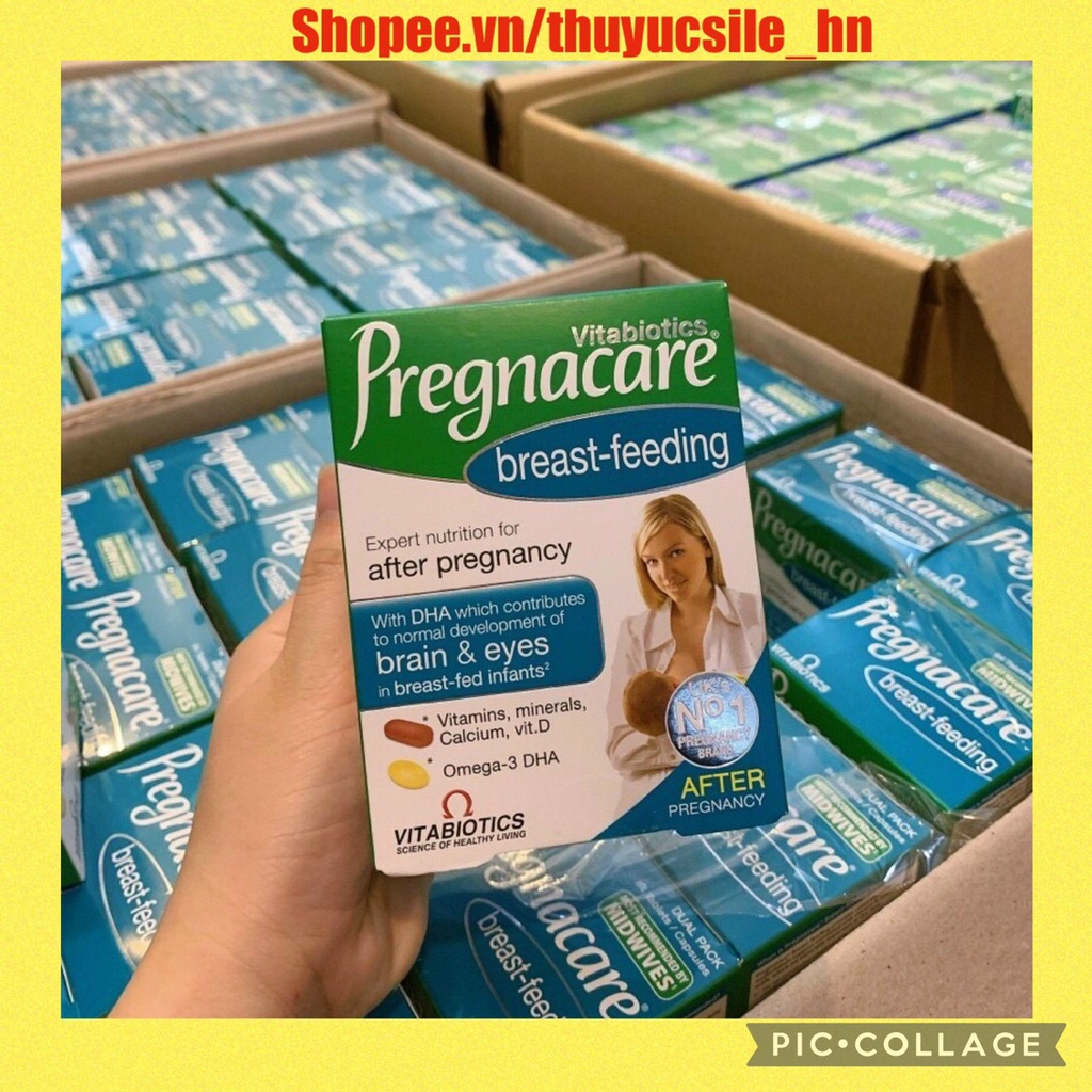 Vitamin tổng hợp bầu/bú Pregnacare Anh