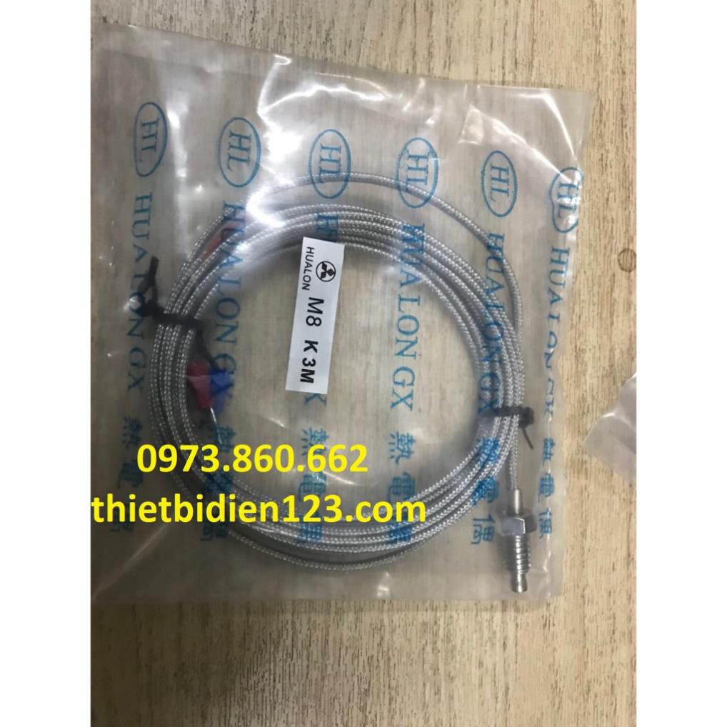Cảm biến nhiệt độ loại K - 3 mét 0-400 độ