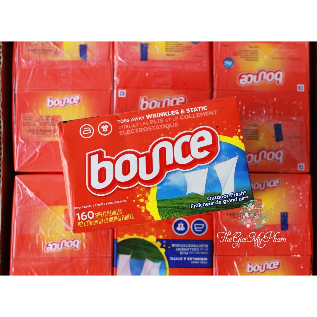 Giấy Thơm Quần Áo Bounce Lẻ 1 Tờ - 4 Tờ