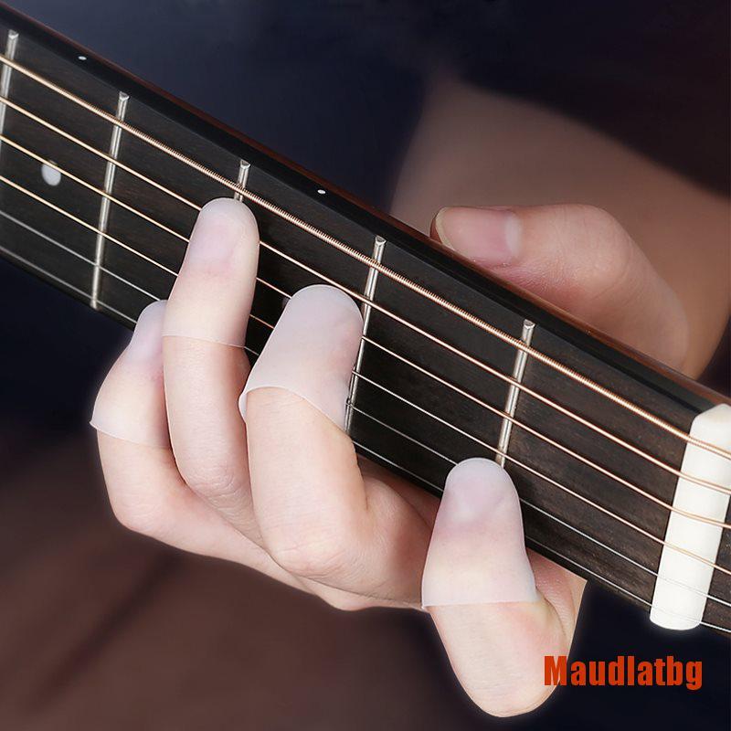 Bộ 4 Miếng Bọc Bảo Vệ Đầu Ngón Tay Khi Chơi Đàn Guitar