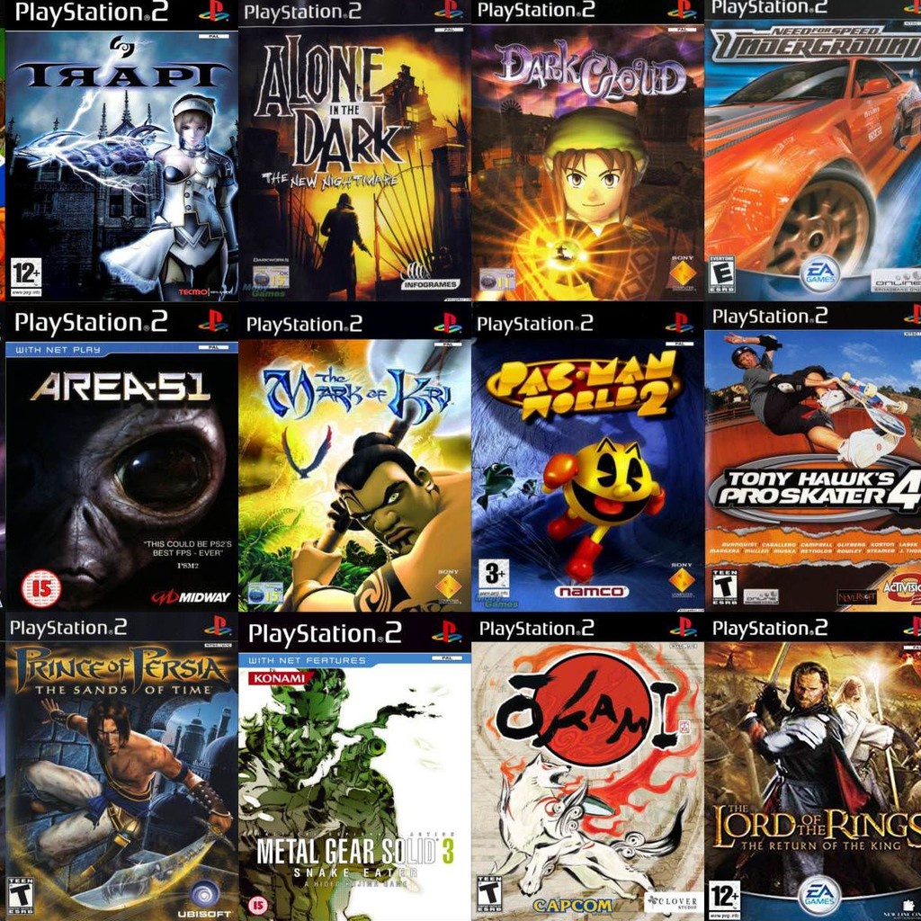 Combo 2 Đĩa Chơi Game PS2 Tùy Chọn⚡FREE SHIP⚡SALE GIÁ SỐC⚡