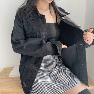 áo khoác bò đen JA325 1994closet