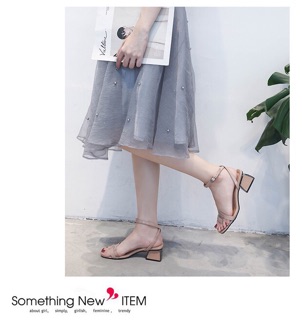 [ ORDER ] Sandals gót 4.5cm quai mảnh