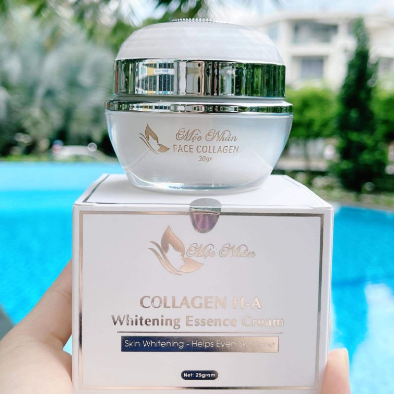 Kem Collagen HA Mộc Nhân Dưỡng Trắng