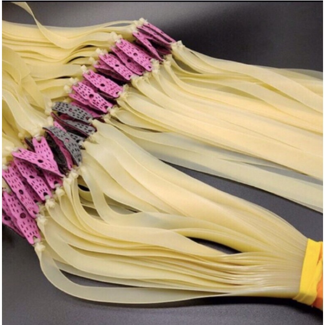 Bộ 10 Dây Thun - Dây Ná Cao Su 2 Lớp dày 0.65mm 0.75mm 1mm 1,2mm 1,5mm siêu dai cao cấp