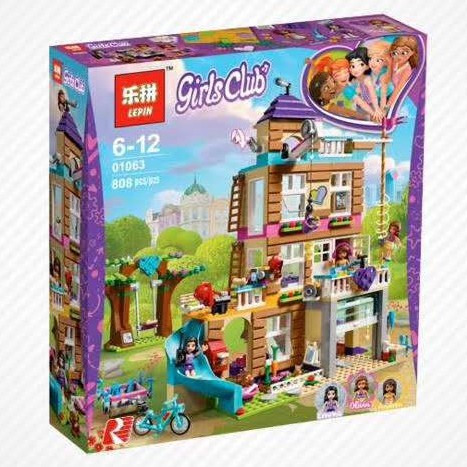 Lego Friends 41340 BeLa 01063 Friendship House Ngôi nhà tình bạn 730 Chi Tiết Quà cho các bé gái