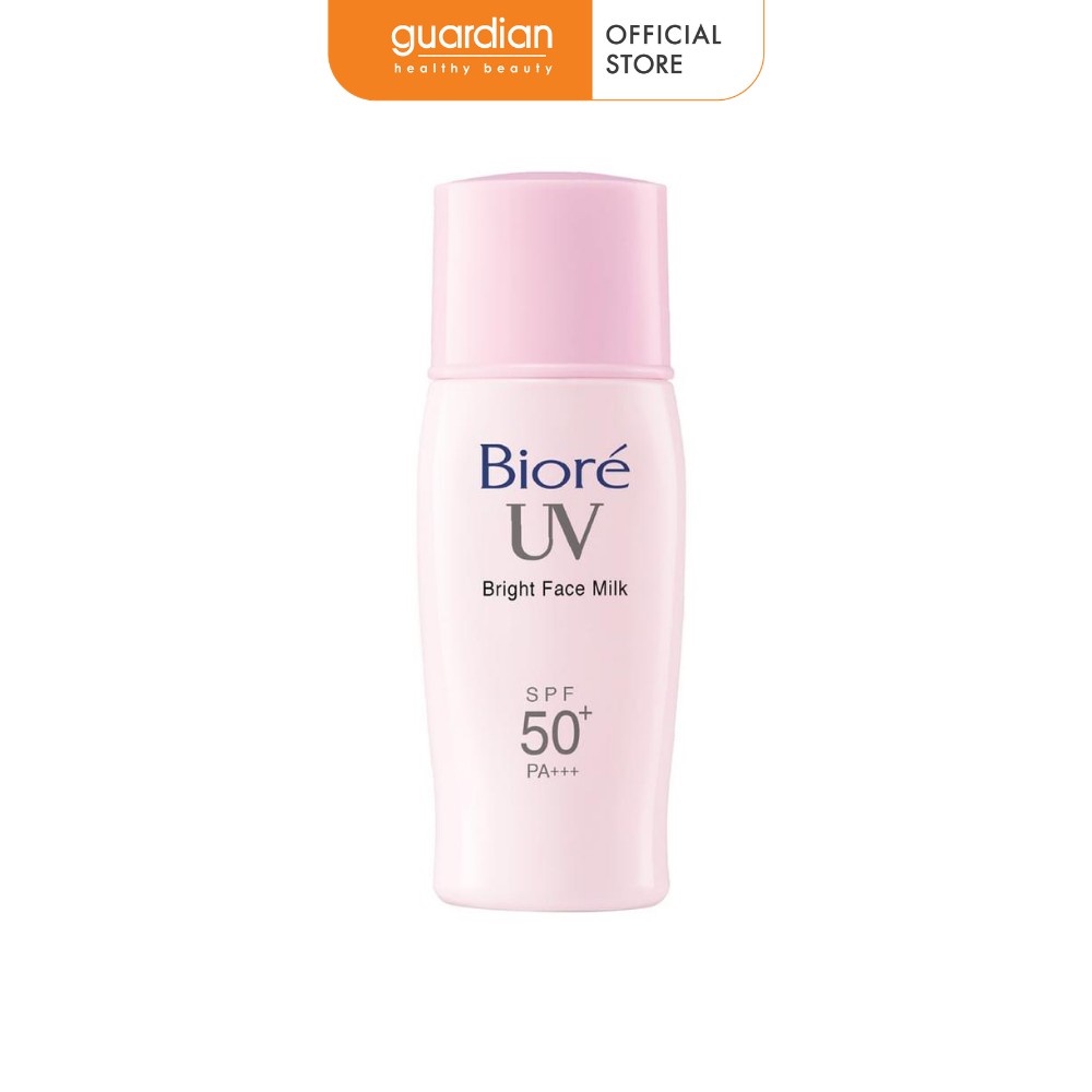 Sữa chống nắng Biore sáng hồng tự nhiên SPF50+/PA++++ 30ml
