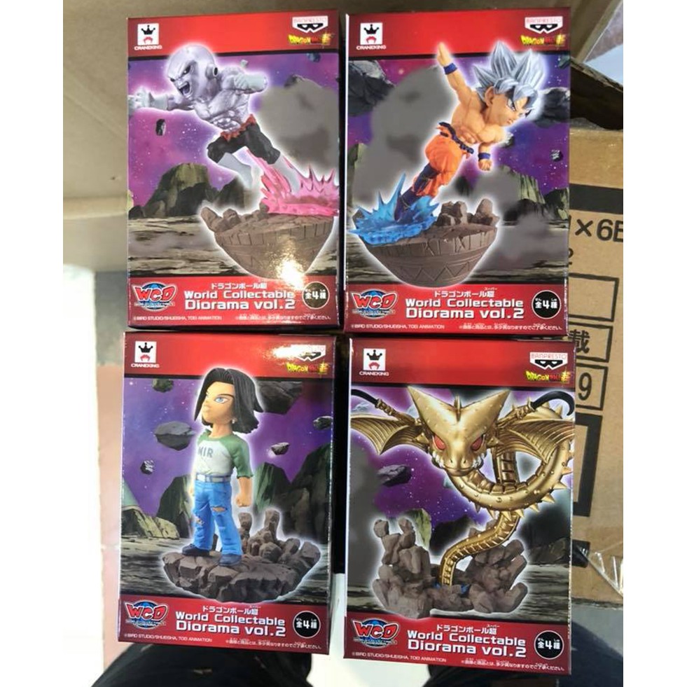 Dragonball super - WCF Diorama lôi đài vol2