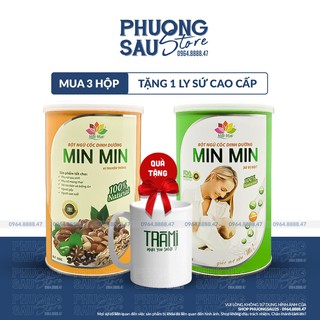 Ngũ Cốc Lợi Sữa Min Min, Vừa Lợi Sữa Vừa Giảm, Sữa Vắt Không Kịp Chỉ Từ 3-5 Ngày