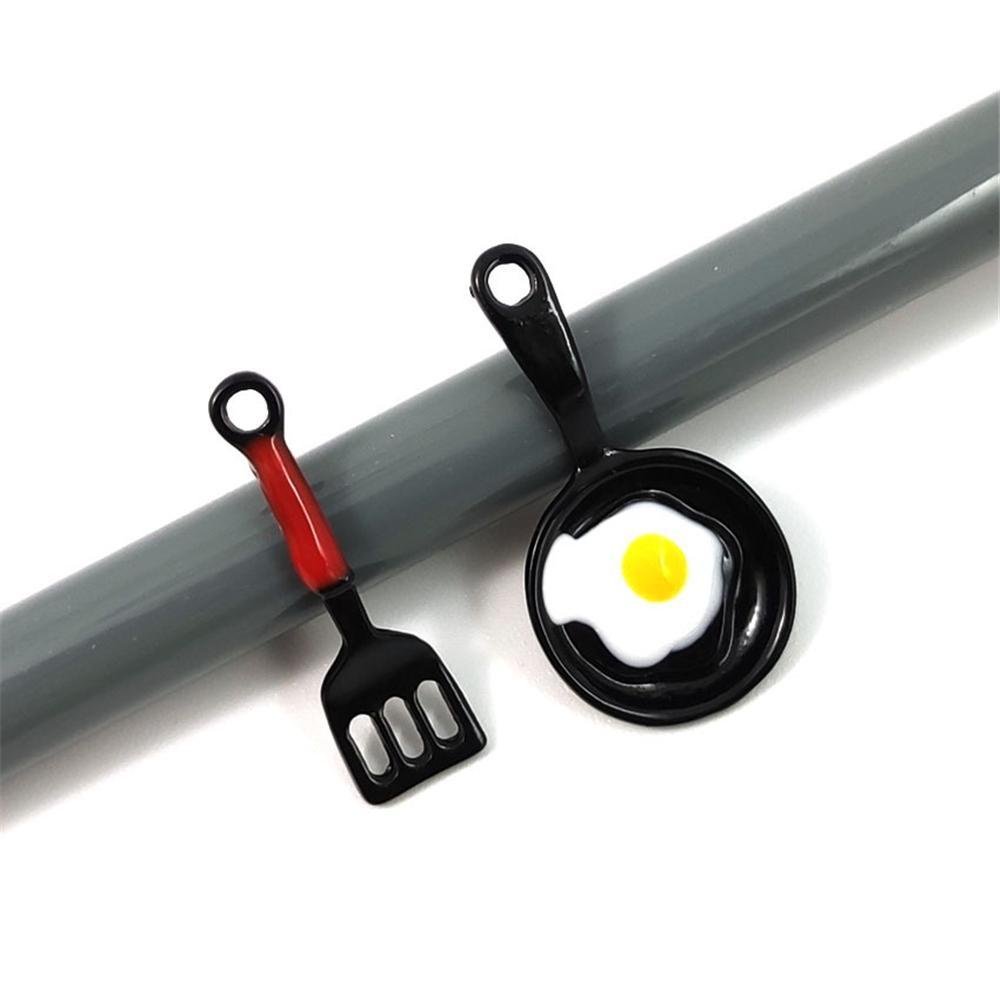 1 Đôi Bông Tai Thả Hình Trứng Chiên Dầu Phong Cách Hàn Quốc Thanh Lịch