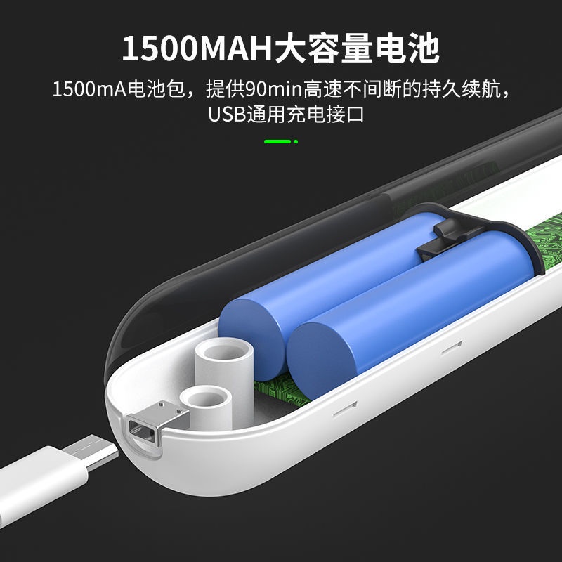 Cọ vệ sinh cầm tay không dây sạc bằng cổng USB tiện dụng đa năng cho nhà bếp/ phòng tắm