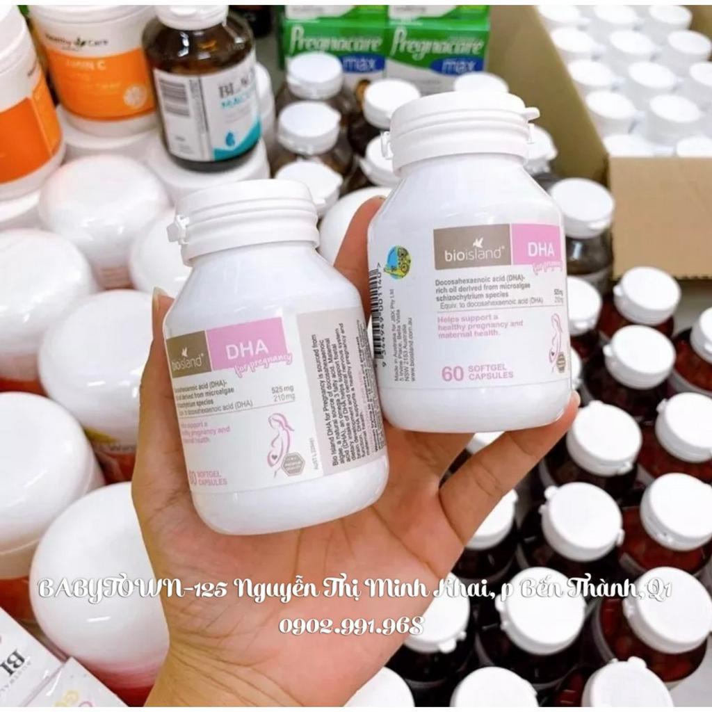 [CHÍNH HÃNG] DHA BẦU BIO ISLAND 60 VIÊN CỦA AUSTRALIA (DATE XA)