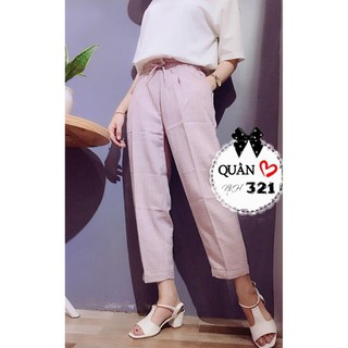Quần baggy Caro nữ 9 tấc nhiều màu