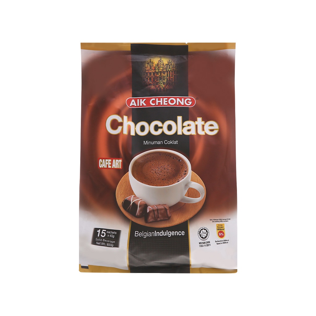 Thức uống chocolate Aik Cheong hòa tan 600g