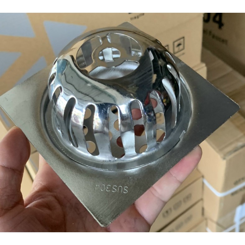 Thoát Sàn Sân Thượng Inox 304 Loại Dày