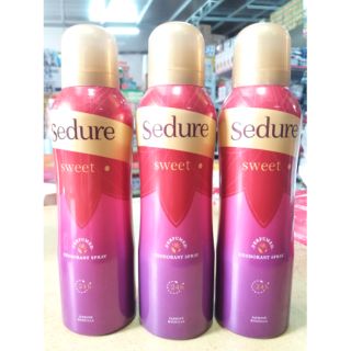 Xịt khử mùi hương hoa sedure sweet chai 150ml.