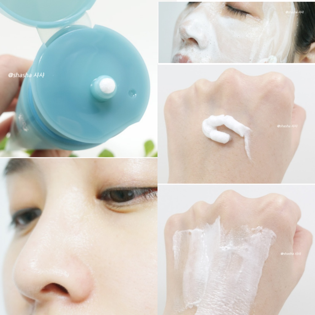 Sữa Rửa Mặt HANYUL Cho Da Mụn Mentha Trouble Cleansing Foam 120g