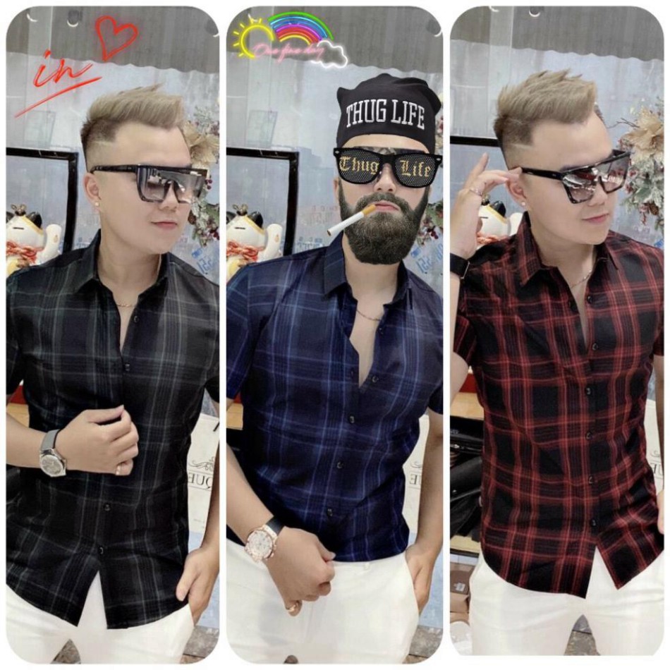 Áo Sơ Mi Nam Hàn Quốc Vải Lụa 3D Mềm Mịn Thời Thượng 3 Màu Thời Trang Giản Lịch Lãm Sang Trọng Quý Phái Thời Thượng | BigBuy360 - bigbuy360.vn