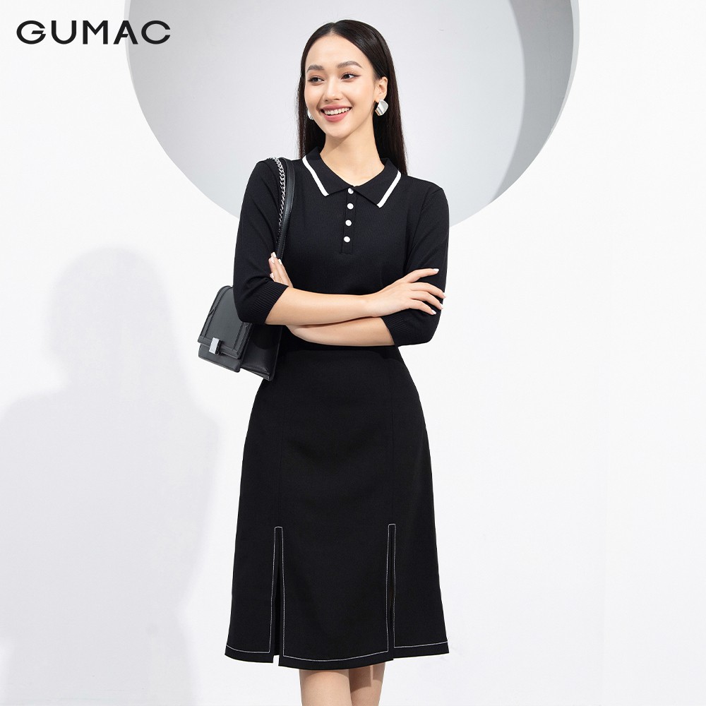 [Mã WABRGU152 giảm 10% tối đa 50k đơn từ 250k] Chân váy chần chỉ GUMAC VA9251 | BigBuy360 - bigbuy360.vn