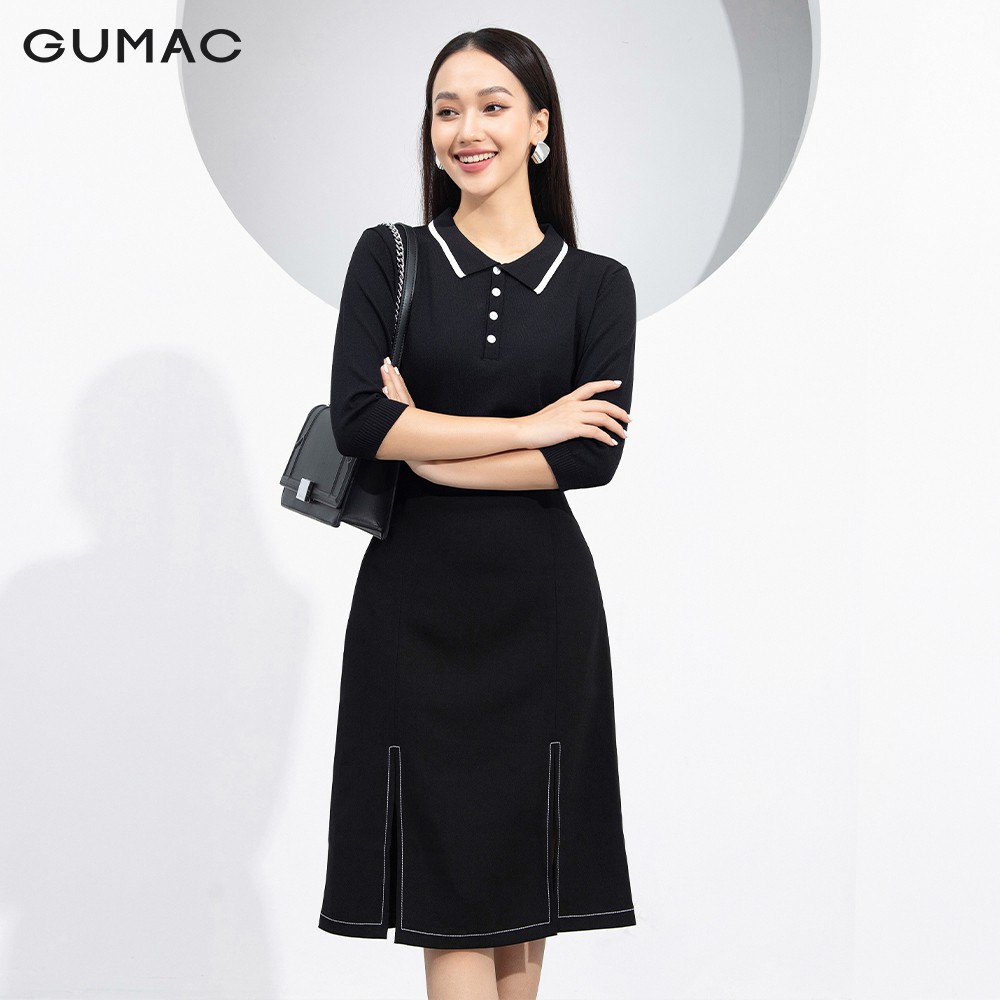 [Mã WABRGU152 giảm 10% tối đa 50k đơn từ 250k] Chân váy chần chỉ GUMAC VA9251