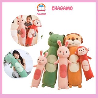 Gối ôm cho bé, gối ôm hình thú đáng yêu 4 size 55cm, 70cm, 90cm, 110cm gb1807