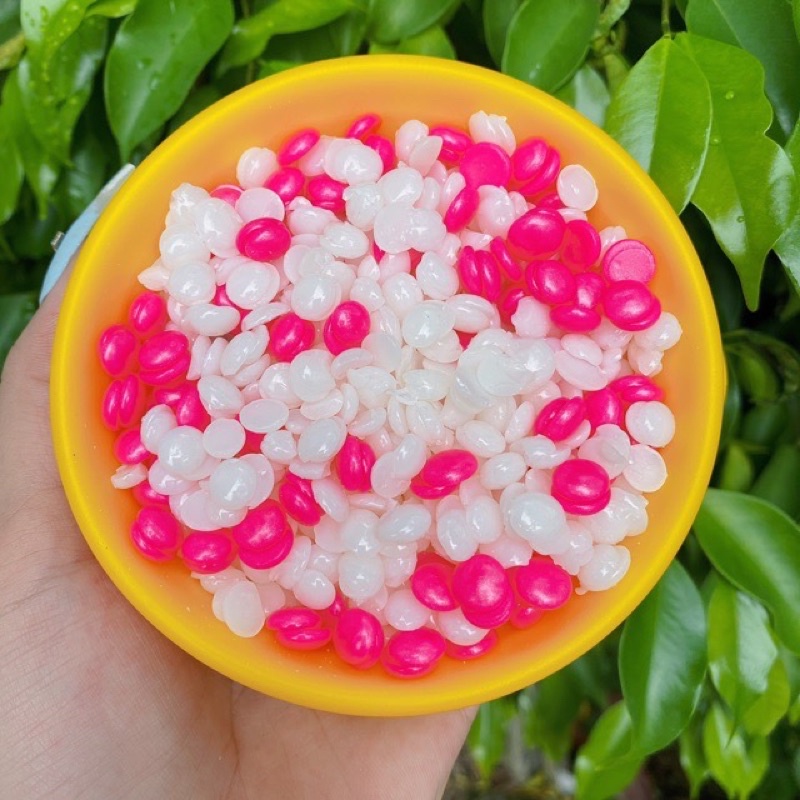 Sáp wax lông Nóng Cao Cấp Mix Nhũ 100 gram ⚡FREESHIP + TẶNG QUE⚡ siêu bám lông, cực thơm, triệt lông toàn thân